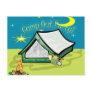 Camp Out Photo Party Card