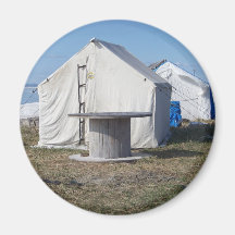 Camp Outside Kotz Magnets