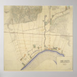 Camp Parapet Louisiana Map 1863-64 Print