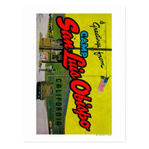 Camp San Luis Obispo, California Postcards