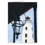 Camp Street Lighthouse Greeting Card