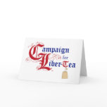 Campaign for Liber-Tea cards