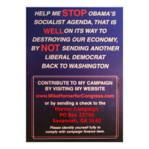 Campaign Materials Custom Invite