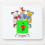 Campani Family Hungarian Coat of Arms Mouse Mat