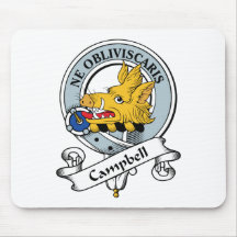 Campbell Clan Badge Mouse Mat