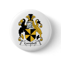 Campbell Family Crest Pin