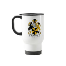Campbell Family Crest Coffee Mugs