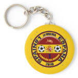 Campeón del mundo España futbol 2010 keychains
