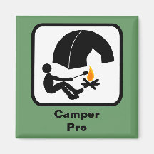 Camper Pro Fridge Magnet