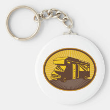 Camper van caravan mobile home keychains