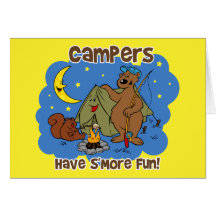 Campers Have S'More Fun Greeting Cards