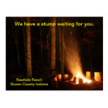 Campfire Postcard