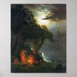 Campfire Site Yosemite posters