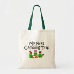 Camping First Camping Trip Canvas Bag