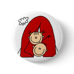 Camping In Tent Button