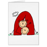 Camping In Tent Card