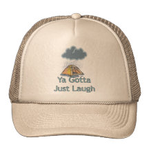 Camping in the Rain Mesh Hats