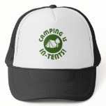 Camping is in tents hats