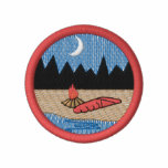 Camping Logo embroidered shirts