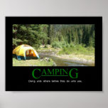Camping posters