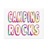 Camping Rocks postcards