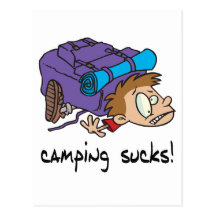 Camping Sucks Postcards