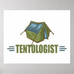 Camping, Tent Poster