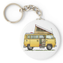 Campmobile Camper Van Keychain
