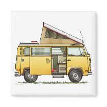 Campmobile Camper Van Magnet