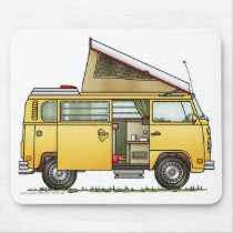 Campmobile Camper Van Mousepad