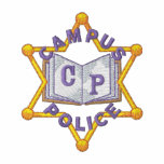 Campus Police embroidered shirts