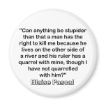 "Can anything be stupider..." Magnet