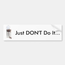 Can of worms bumper sticker