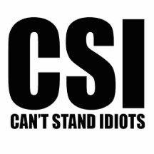 Can’t Stand Idiots. Funny and mildly insulting Photo Sculpture
