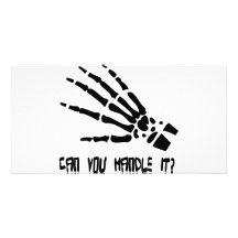 can you handle it photo greeting card