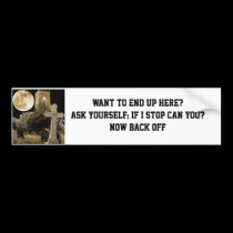 CAN YOU STOP? bumper stickers