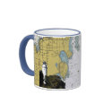 Cana Island Lighthouse Chart Mug