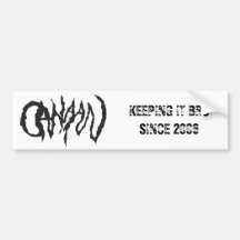 CANAAN BUMPER STICKER