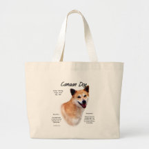 Canaan Dog History Design Bags