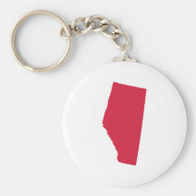 Canada - Alberta Keychain