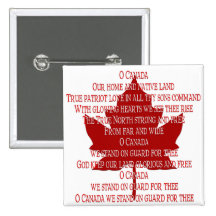 Canada Anthem Button Canada Souvenirs Canada Gift