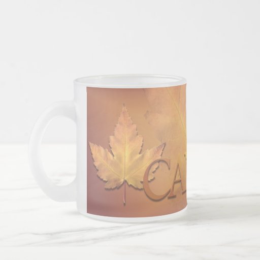 Canada Beer Mugs Canada Maple Leaf Souvenir Glass