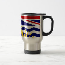 Canada British Columbia Flag Mug