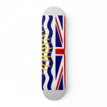 Canada British Columbia Flag skateboards