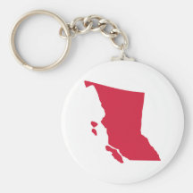 Canada - British Columbia Keychain