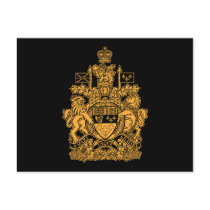 Canada Coat of Arms - Canada Crest Post Cards
