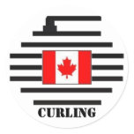 Canada Curling Sticker