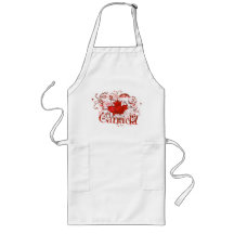 Canada Day Grungy Urban Aprons