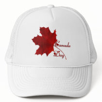 Canada Day Mesh Hat