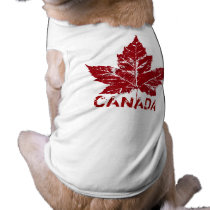 Canada Dog T-shirts Gifts Canada Pet Souvenir